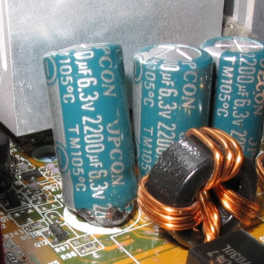 CPU capacitor